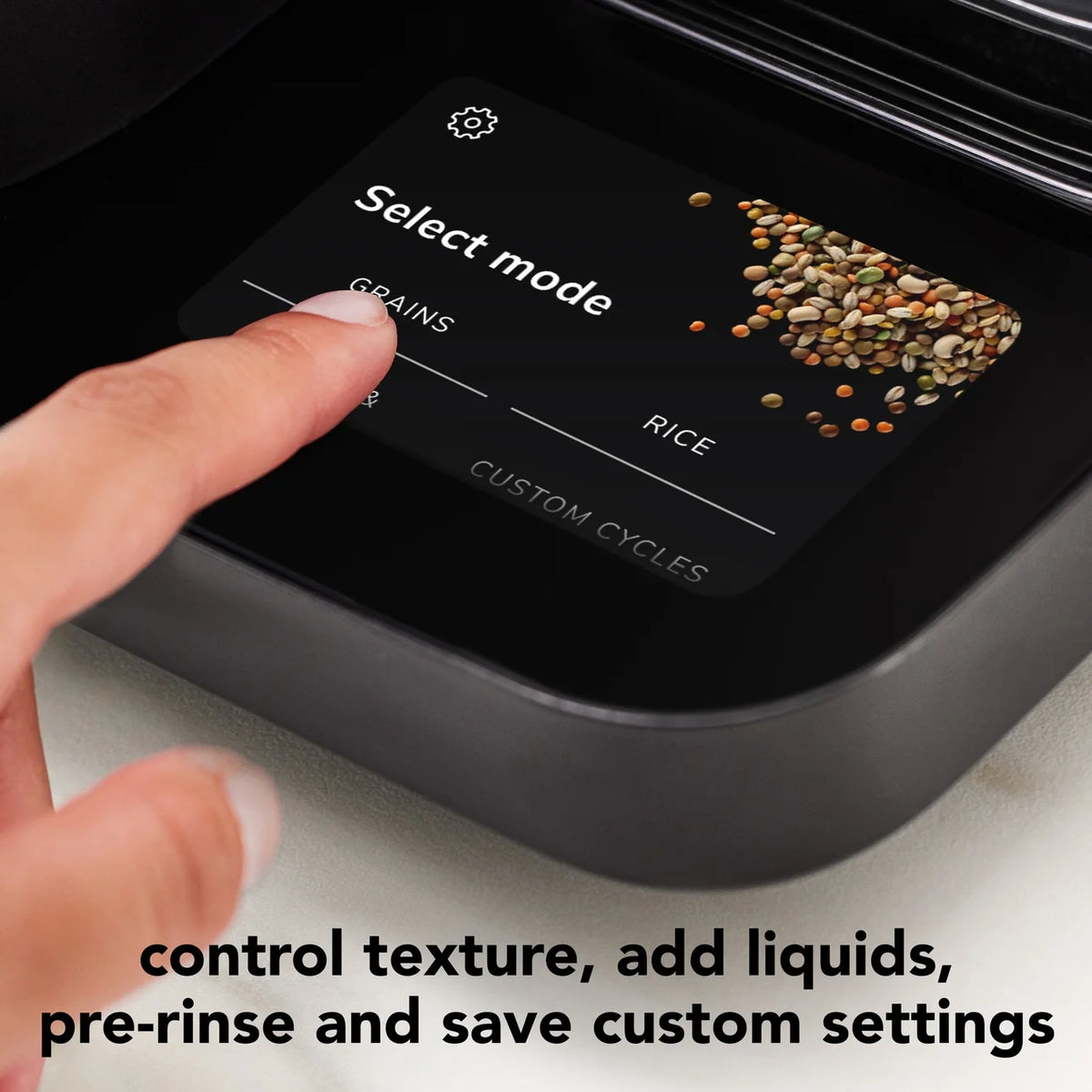 Kitchenaid Grain and Rice Cooker 8 Cup with Automatically Sensing Integrated Scale + Water Tank, KGC3155BM - Product image 4