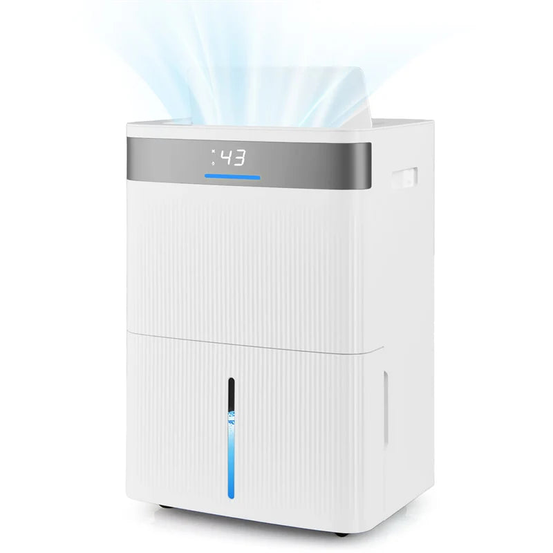 5500 Sq.Ft 96 Pint Dehumidifier for Basement, Portable Home Dehumidifier with Drain Hose, Auto Defrost - Product image 1