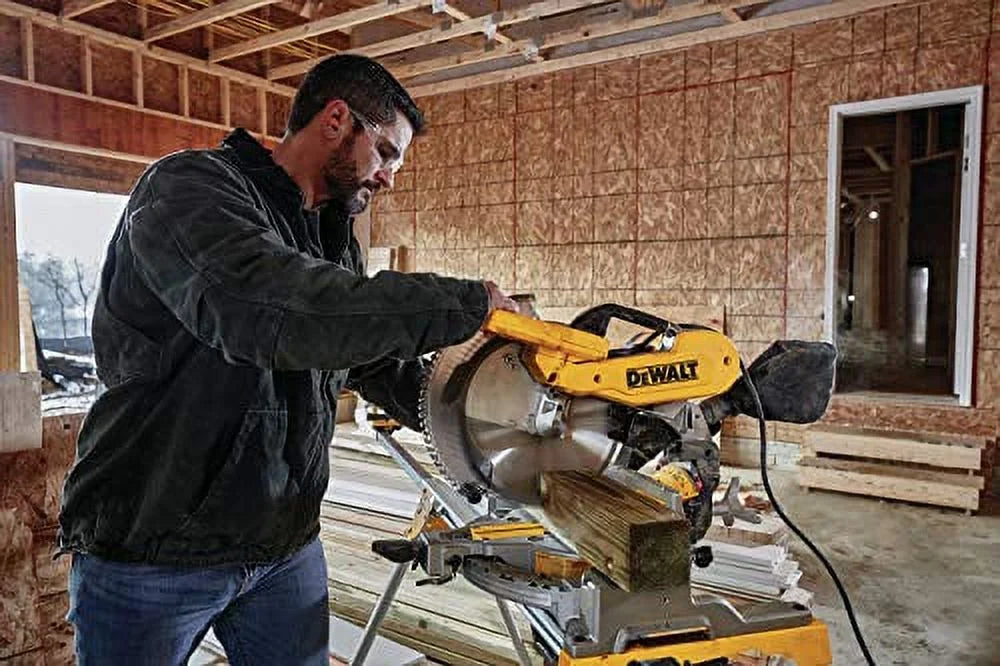 DEWALT 308351915 12 In. 15 Amp Compound Double Bevel Miter Saw - Product image 8
