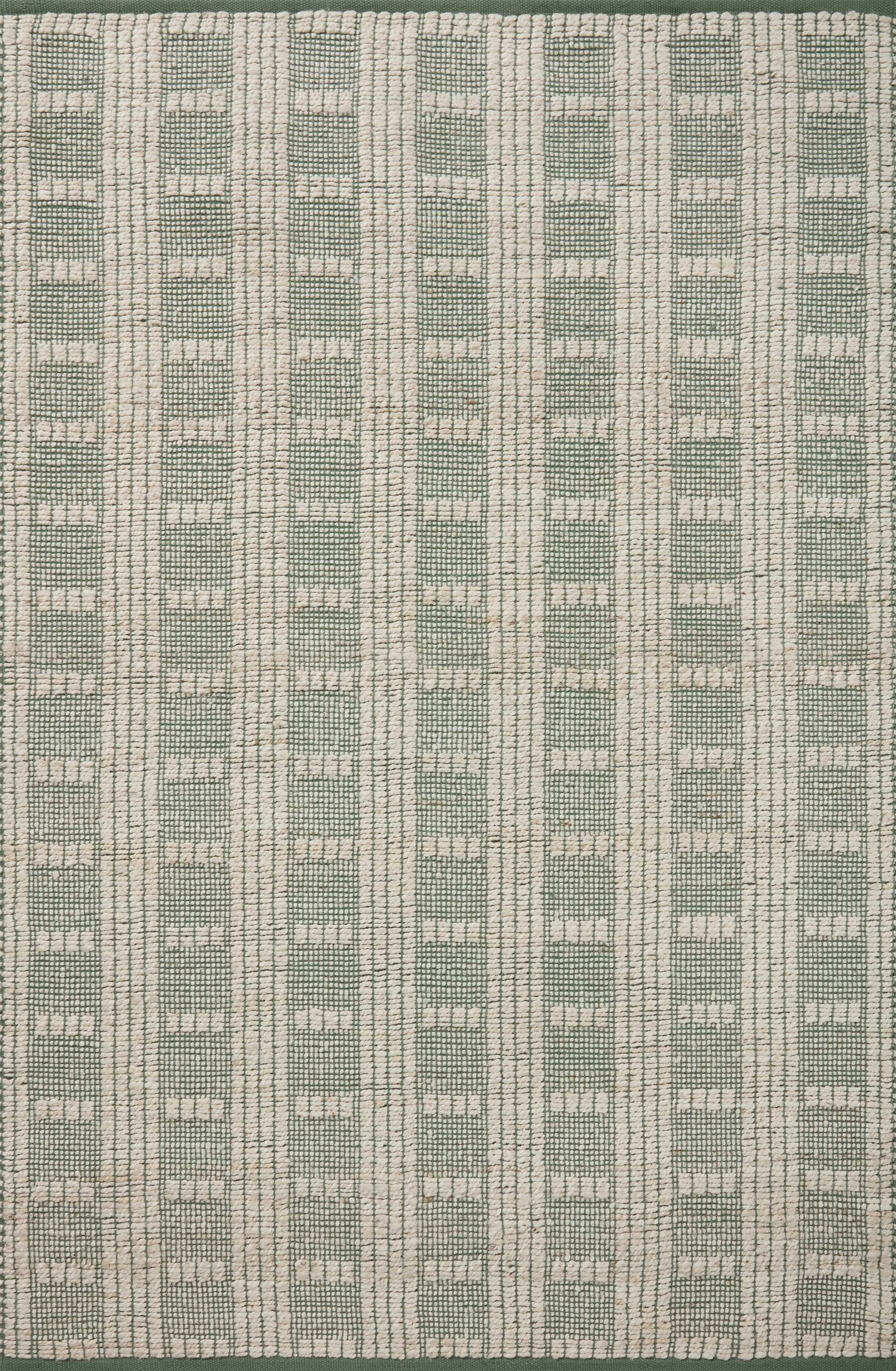 Angela Rose x Loloi 5'0" 7'0" Ivory/Sage Colton CON-03 Area Rug - Product image 1