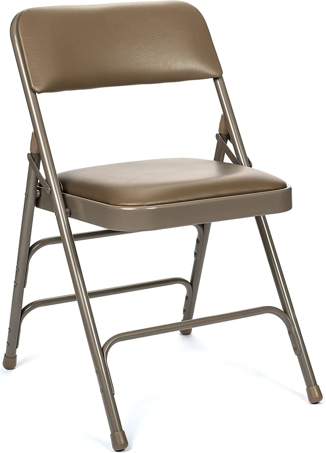5pc. XL Series Folding Card Table and Triple Braced Vinyl Padded Chair Set, Commercial Quality, Grey - Product image 12