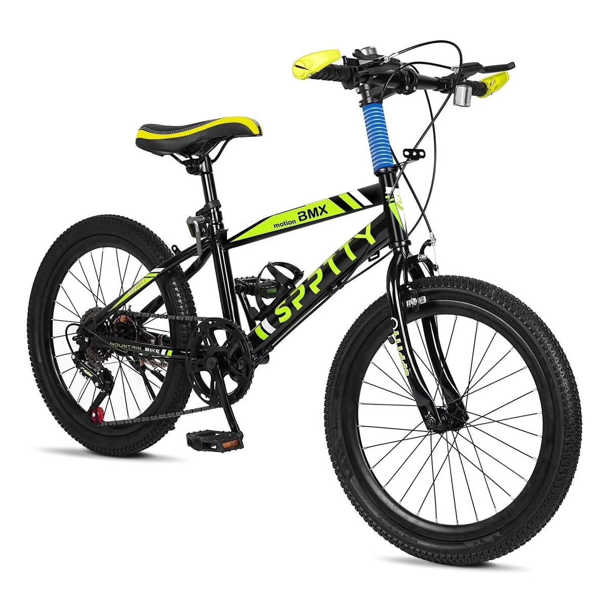 SPPTTY 20 - 24 in Bike, 6 - Speed Mountain Bike for Men Women Boys Girls, Comfort Saddle, Blue - Product image 3