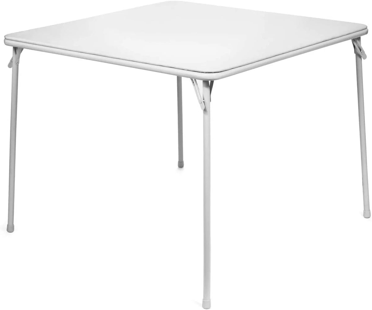 5pc. XL Series Folding Card Table and Triple Braced Vinyl Padded Chair Set, Commercial Quality, Grey - Product image 9