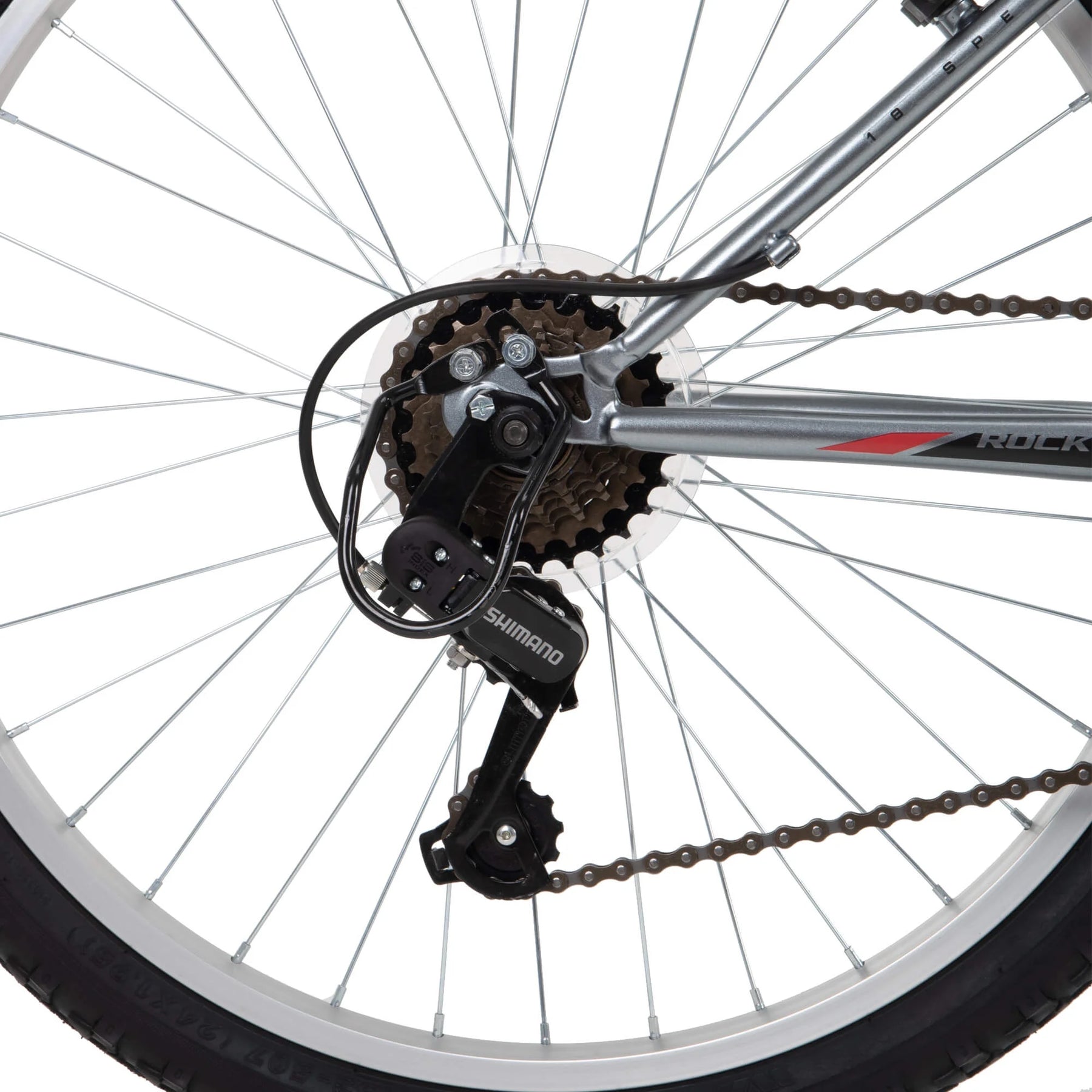 Huffy 24" Rock Creek Mountain Bike, Fits Riders 4'8" - 5'8", Gray, Adult, Men'S - Product image 11