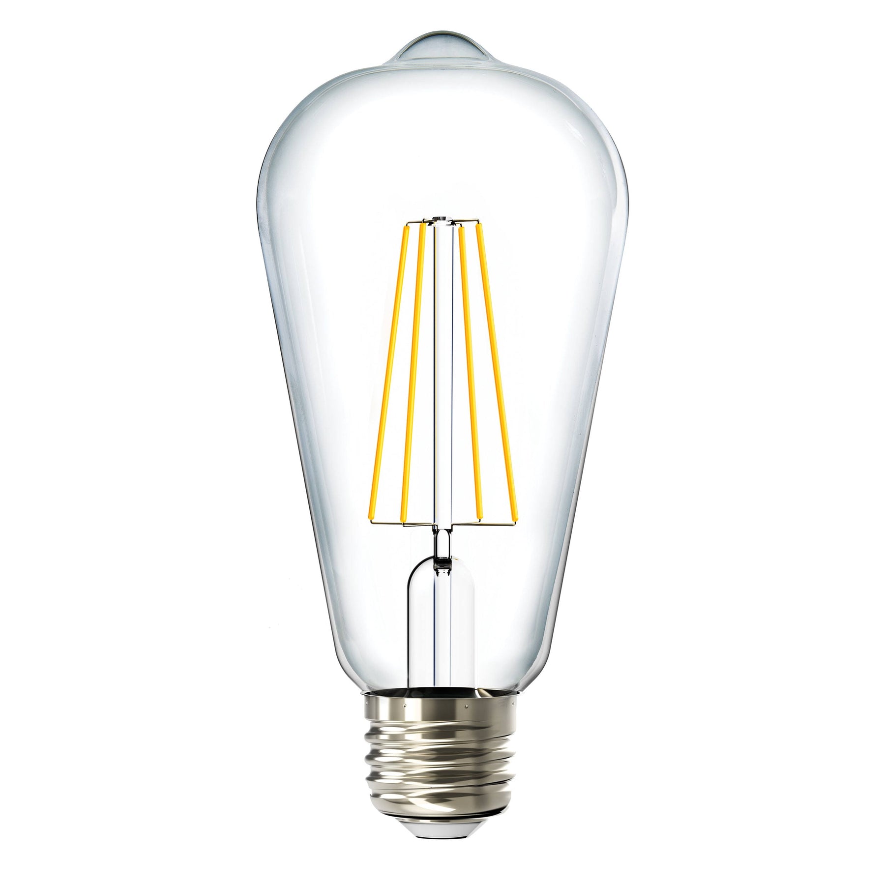 Sunco Lighting ST64 LED Bulb, Dimmable, Waterproof, 8.5w=60w, 3000K Warm White - Product image 1