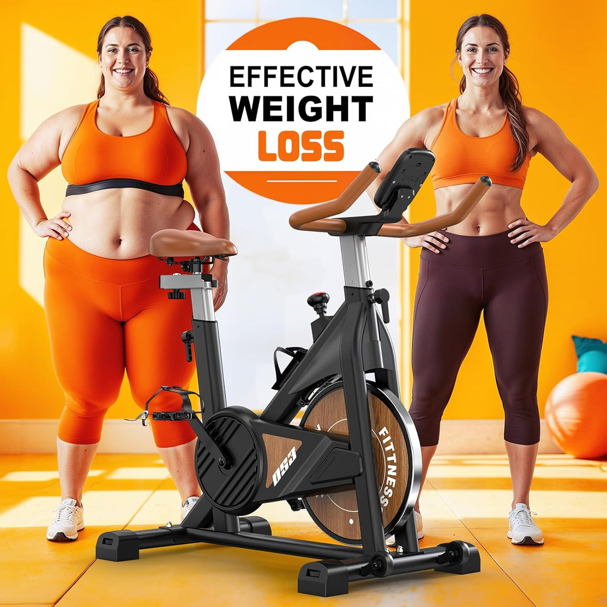 MettleMatic Exercise Bike Ergometer with Bluetooth: Exercise Bike with Magnetic Resistance - Indoor Fitness Bike with LCD Display - Maximum Load: 160 kg