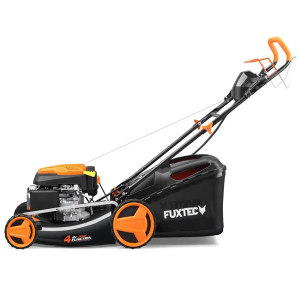 Self-propelled thermal mower with electric start, 196 cm, 51 cm - 6 HP, 60 L. -
