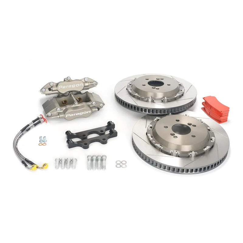 Paragon Track Performance Big Brake Kit (PA025 4 piston) - Toyota Alphard/Vellfire 10 Series (AH10) Rear