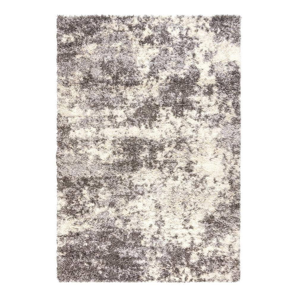 Gertmenian Anjou Patmos Gray 9 ft. x 13 ft. Abstract Shag Indoor Area Rug - Product image 1