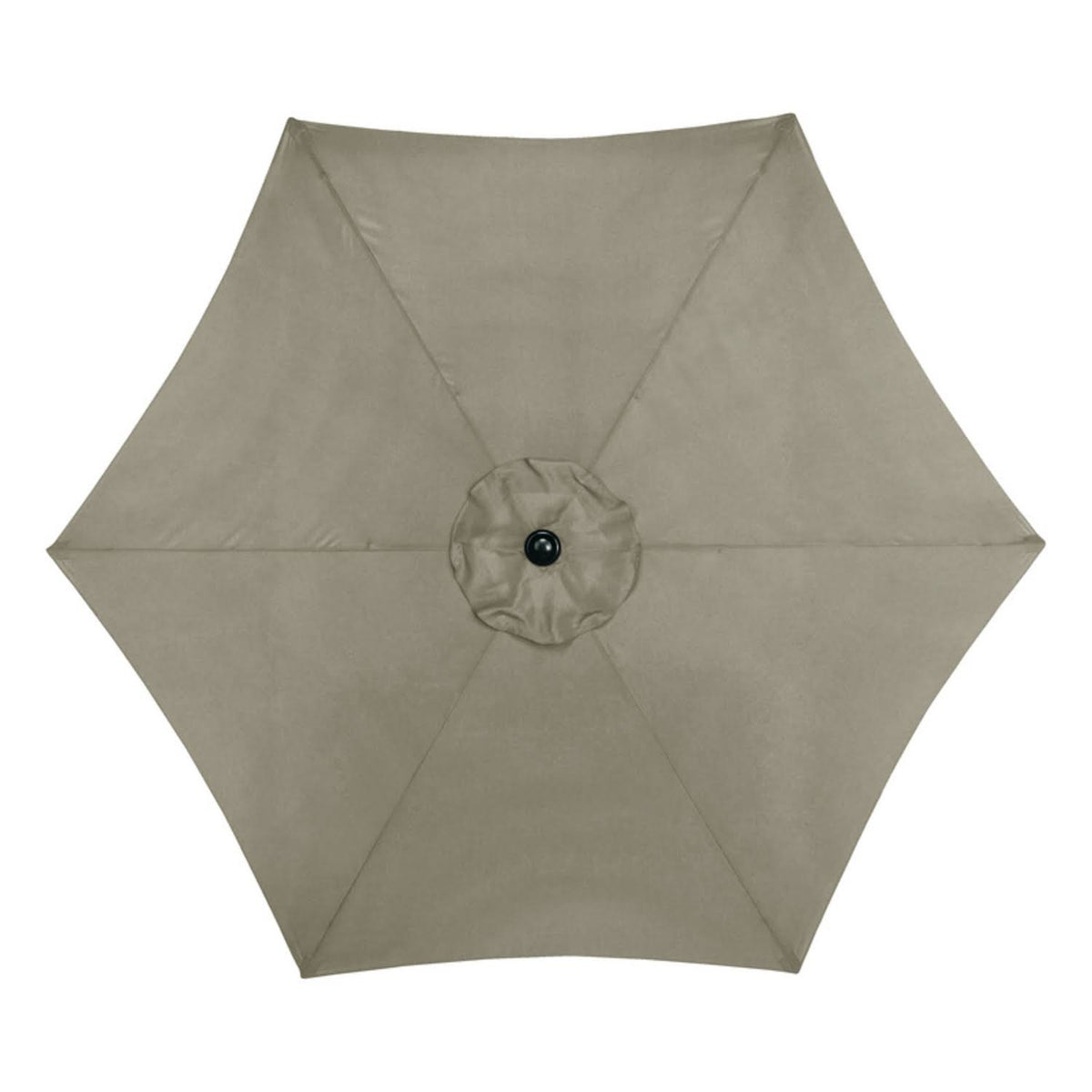 Living Accents 9ft Taupe Market Umbrella - Product image 1