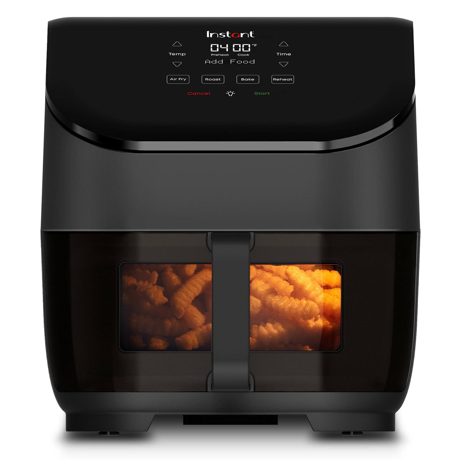 Instant Vortex 5qt Single Basket 4-in-1 Air Fryer Oven with ClearCook Window, Black - Product image 1