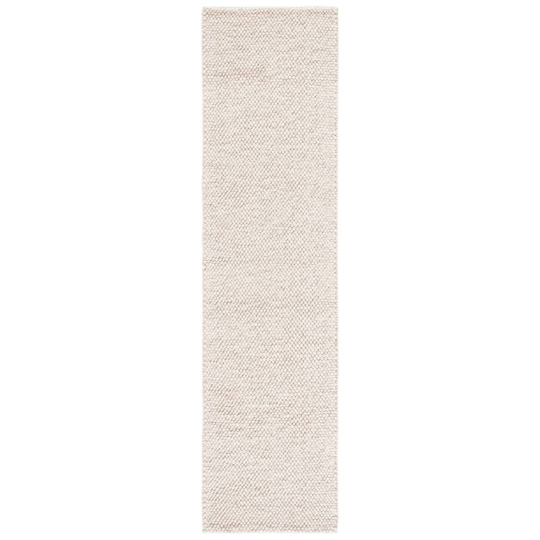 Almus Solid Color Handmade Tufted Wool Area Rug in Beige/Ivory Beachcrest Home Rug Size: Runner 2'3'' x 7' - Product image 1