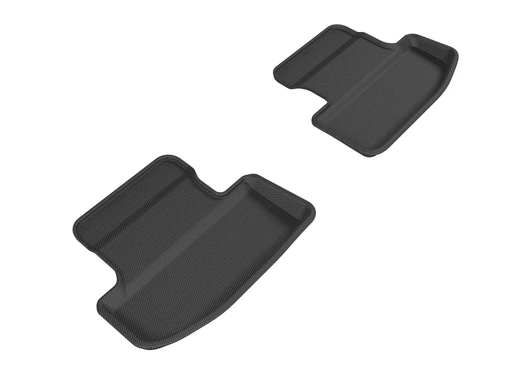 3D MAXpider L1FR08521509 - 2015-2020 Ford Mustang Kagu 2nd Row Floormats - Black