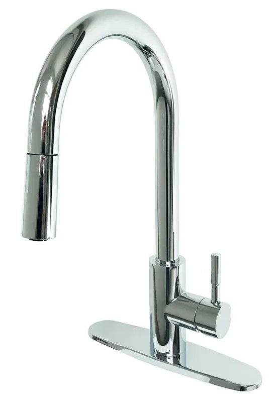 SL4000CH-A Amer Brass Metal Kitchen Pulldown Faucet Bull