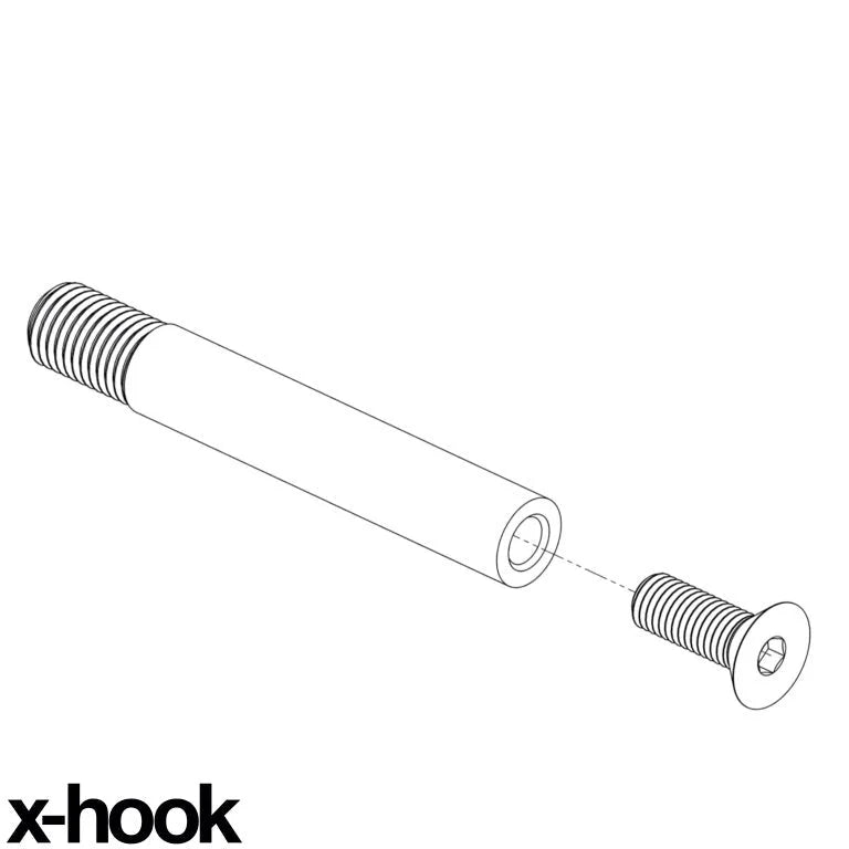 x-hook Mounting Shaft (Required) Toyota Camry | 02-11 (Made to order)