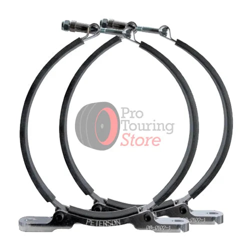 6-Inch Dry Sump Oil Tank Brackets - Peterson 08-0100