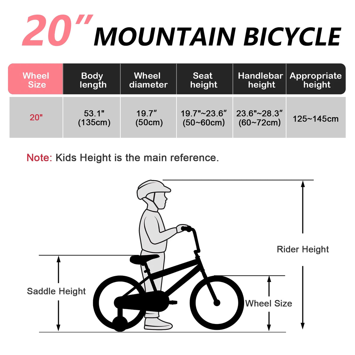 SPPTTY 20 - 24 in Bike, 6 - Speed Mountain Bike for Men Women Boys Girls, Comfort Saddle, Blue - Product image 23
