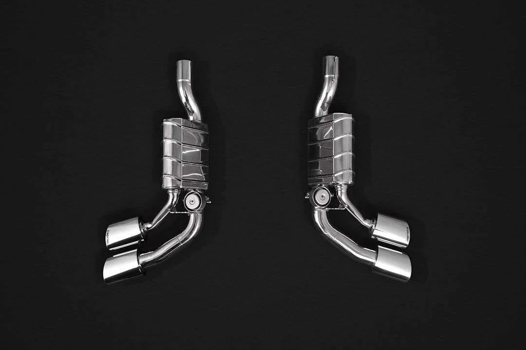 Mercedes G500 4.0L V8 BiTurbo (W 464, 2019-) - Valved Mufflers with CES-3 with ECE