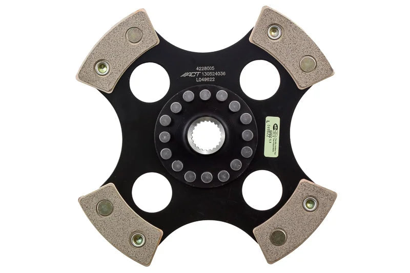 ACT 4228005 - 2005 Mazda 3 4 Pad Rigid Race Disc