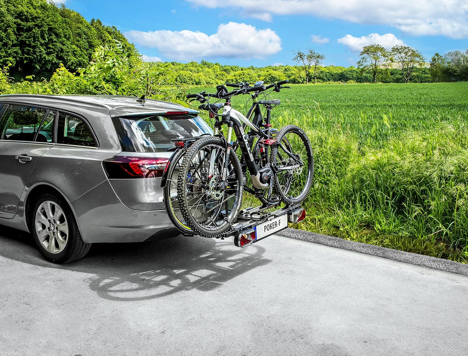 12010LAS Raven Foldable Bike Rack for 2 Bikes -