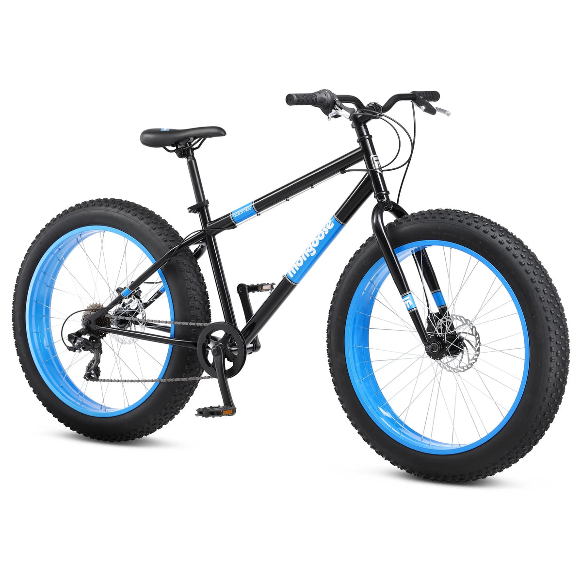 26" Mongoose Dolomite Mens Fat Tire Bike, 7 Speeds, Adults Age 13+, Black - Product image 2
