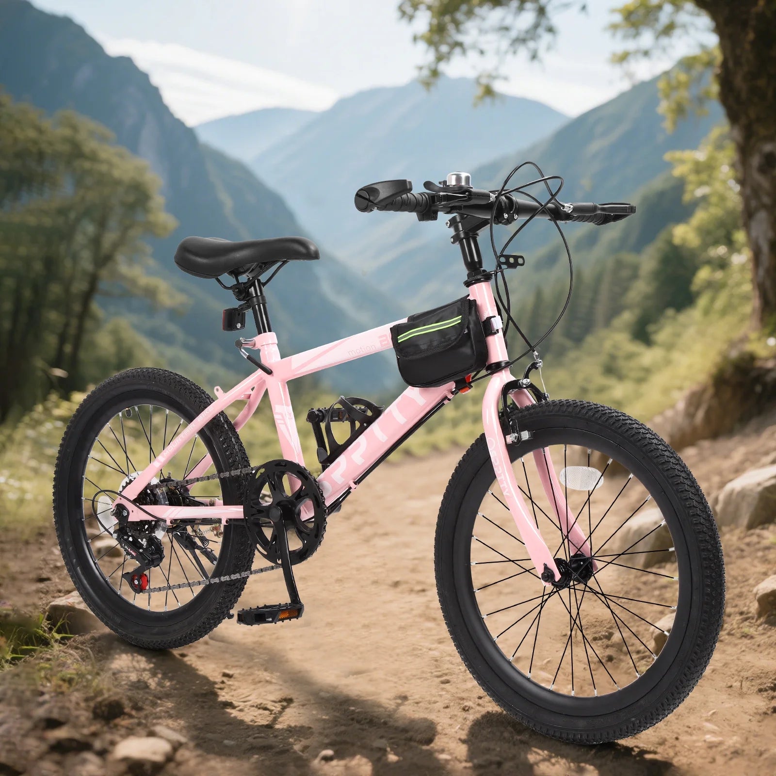 SPPTTY 20 - 24 in Bike, 6 - Speed Mountain Bike for Men Women Boys Girls, Comfort Saddle, Blue - Product image 27