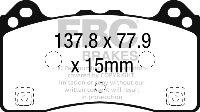EBC - Front Redstuff Pad PN DP32274C