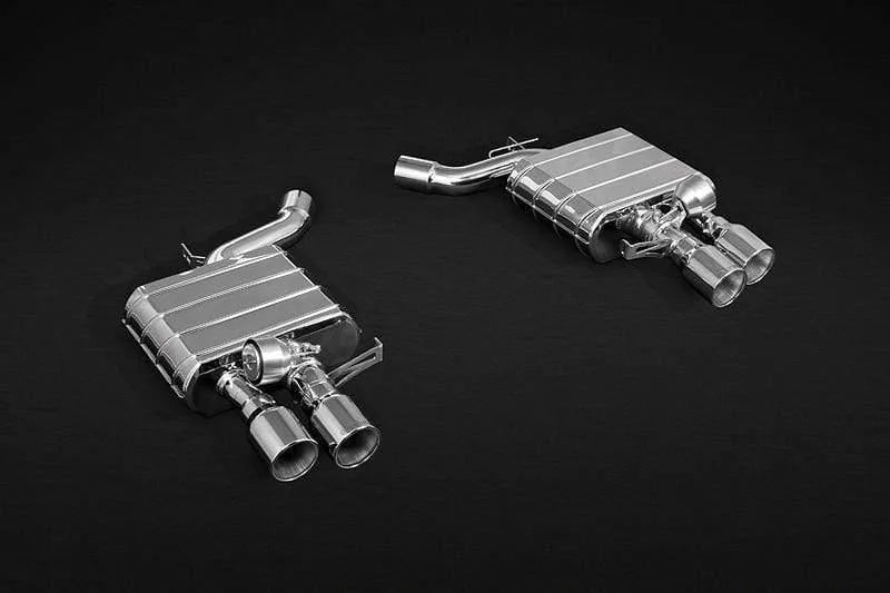 BMW 650i (V8TT) Valved Exhaust System incl. Remote (Catback) with Stainless Tips