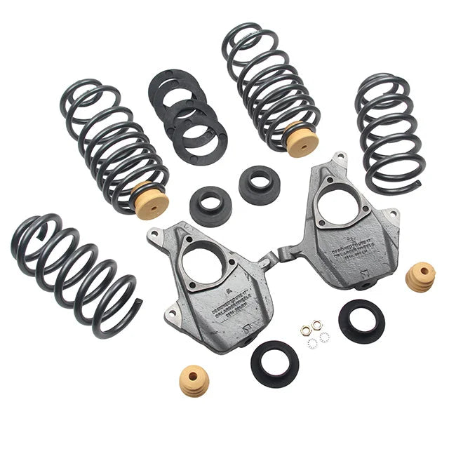 BELLTECH 1020 LOWERING KITS Front And Rear Complete Kit W/O Shocks 2014-2019 GM SUV W/OUT MAG/AUTO RIDE 2-4F-4 in.R