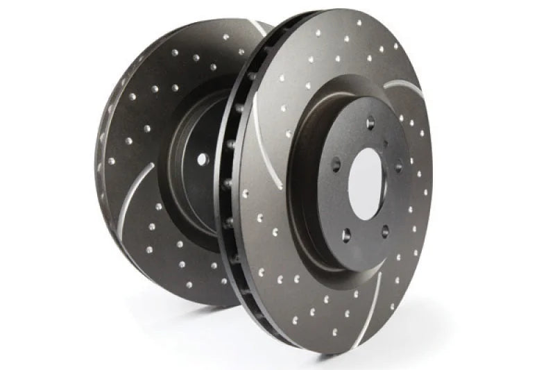 EBC GD Sport Rear Rotors 91+ Ford Escort Mazda Miata MX-3 Protege Mercury Tracer (Set of 2)