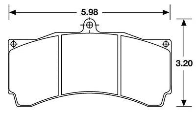 Hawk Performance HB109 Series Brake Pad