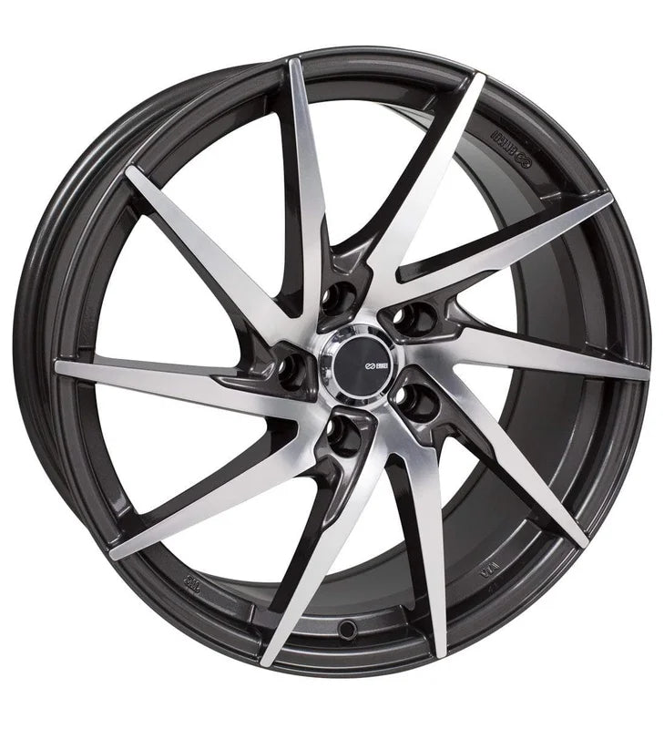 Enkei PW10 18" 5x108 Gunmetal Machined