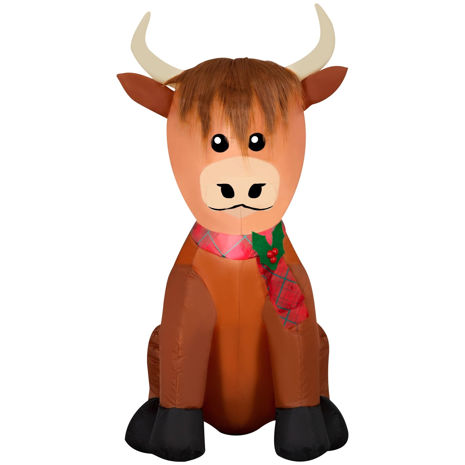 Holiday Time Highlander Scottish Cow 3.5 ft Christmas Airblown Inflatable - Product image 1