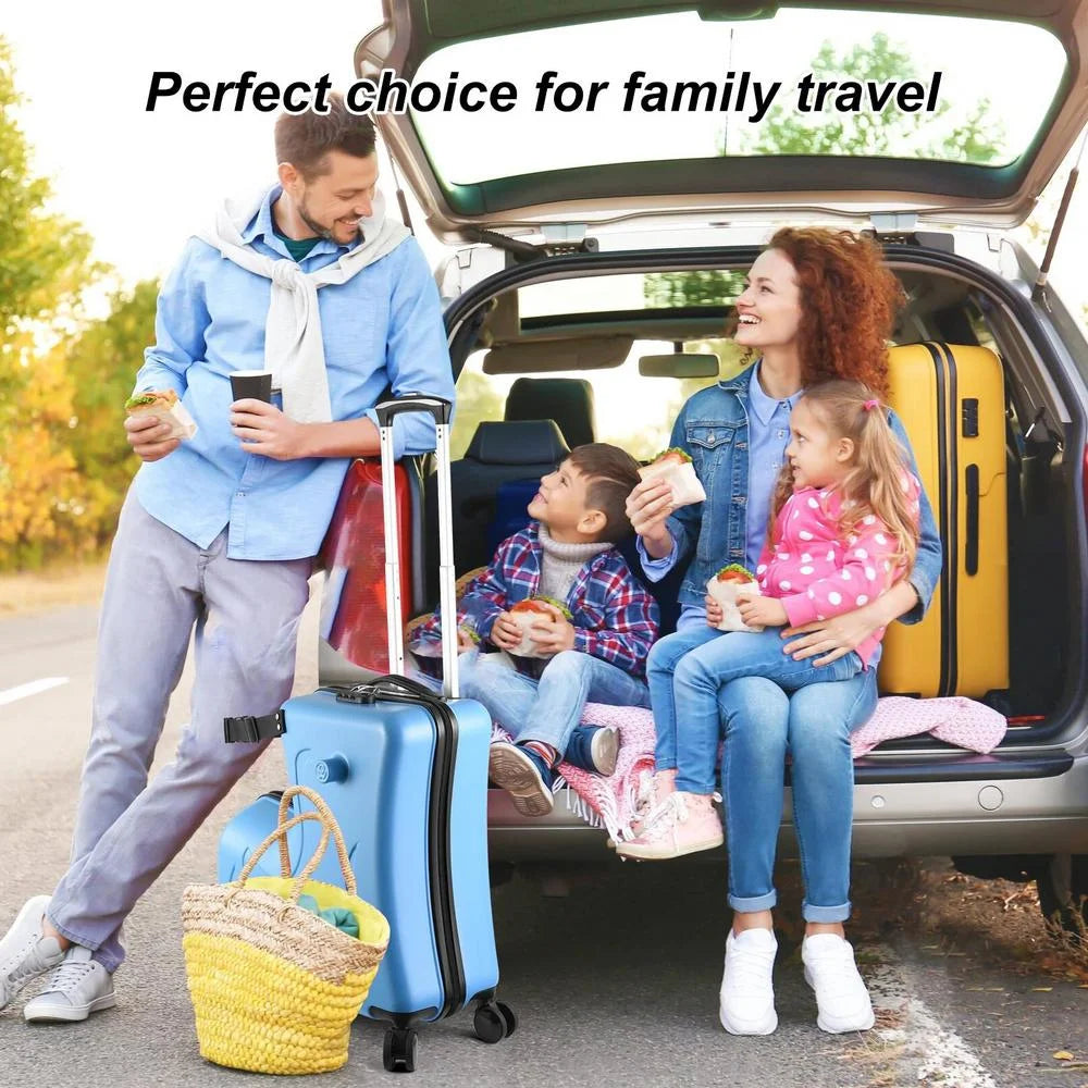 VAHIGCY Kids Luggage, Kids Ride - on Luggage with Spinner Wheels Suitcase, Kid'S Ride - Product image 9