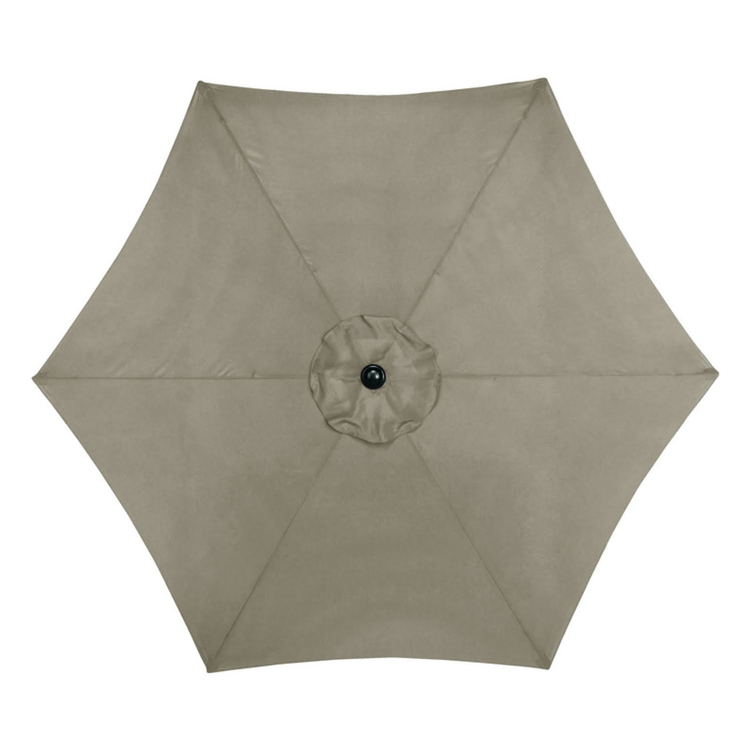 Living Accents 9ft Taupe Market Umbrella - Product image 1