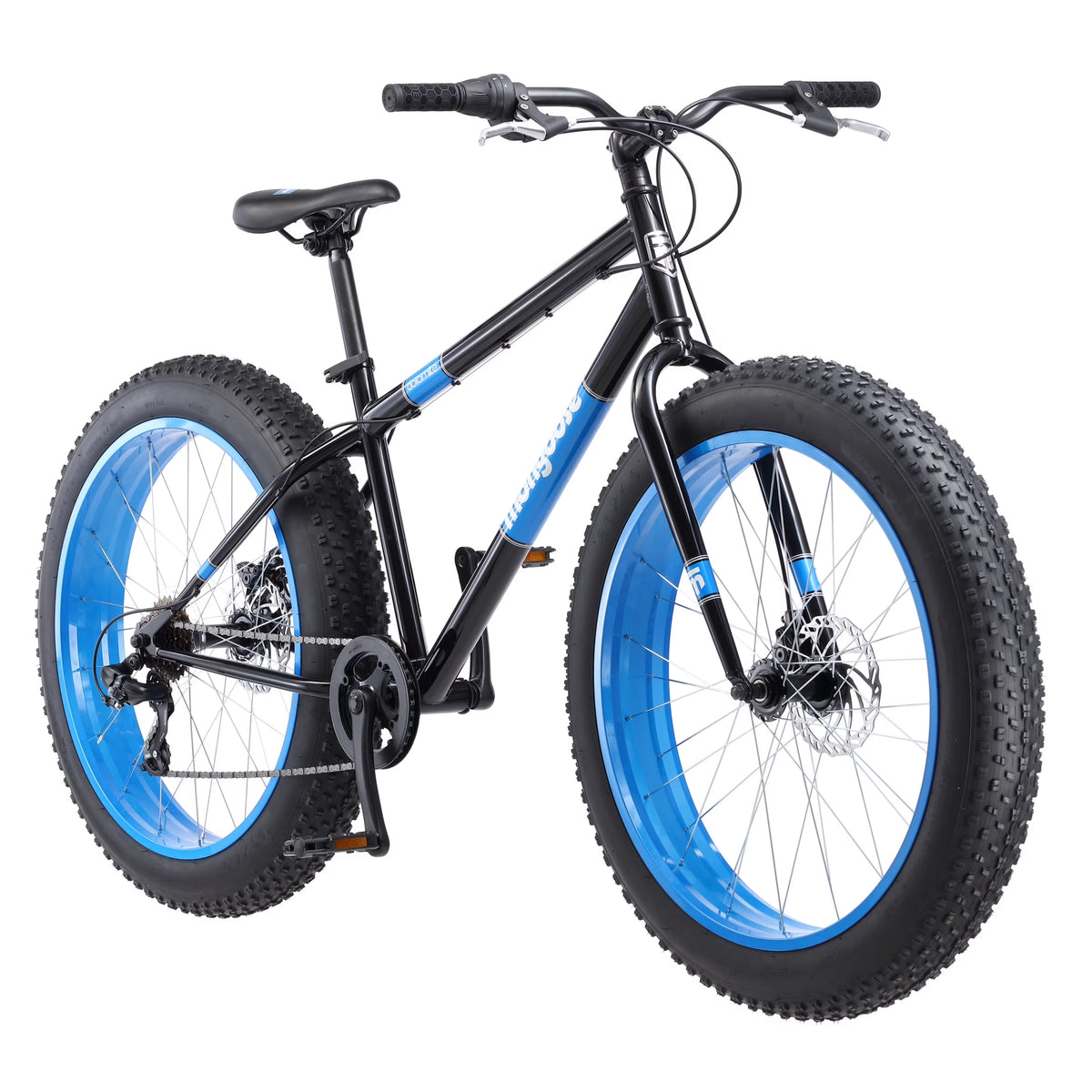 26" Mongoose Dolomite Mens Fat Tire Bike, 7 Speeds, Adults Age 13+, Black - Product image 1
