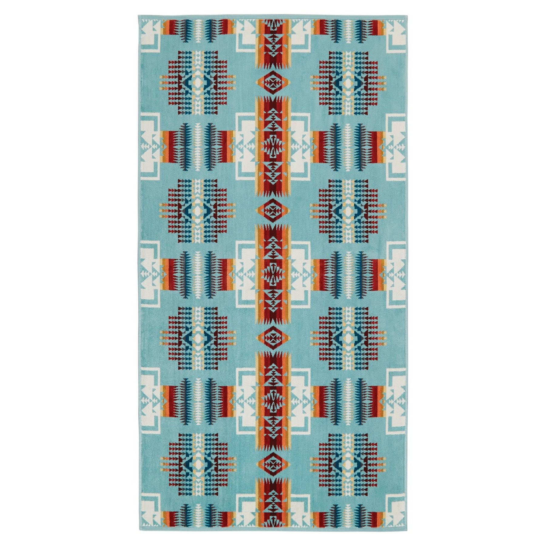 Pendleton Jacquard Chief Joseph Aqua Bath Towel - Product image 1