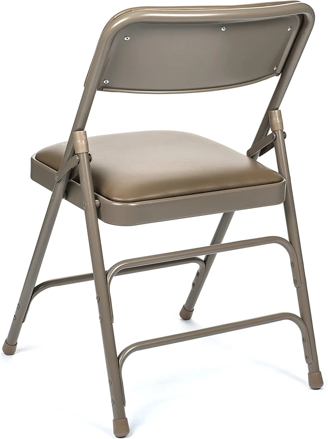 5pc. XL Series Folding Card Table and Triple Braced Vinyl Padded Chair Set, Commercial Quality, Grey - Product image 14