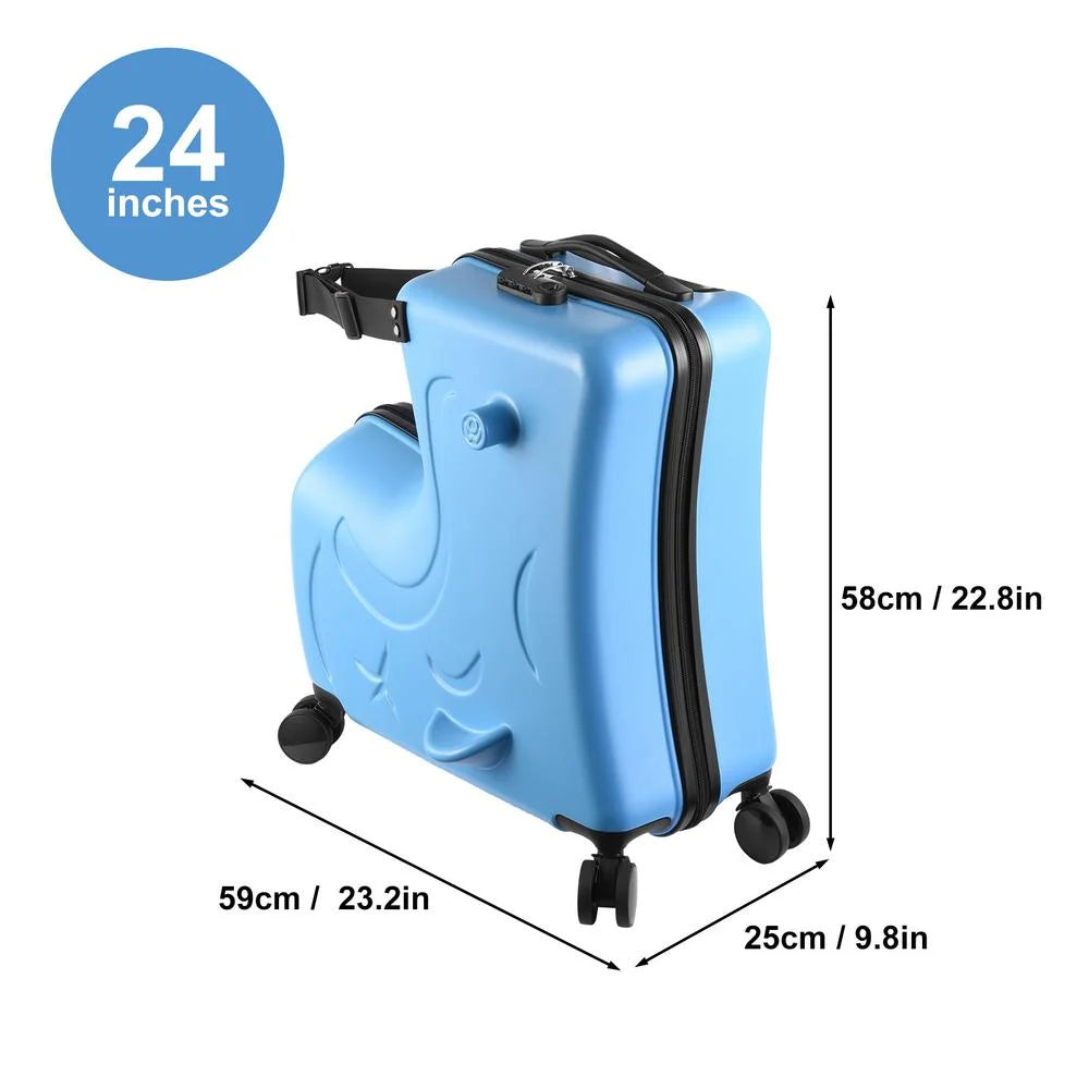 VAHIGCY Kids Luggage, Kids Ride - on Luggage with Spinner Wheels Suitcase, Kid'S Ride - Product image 20