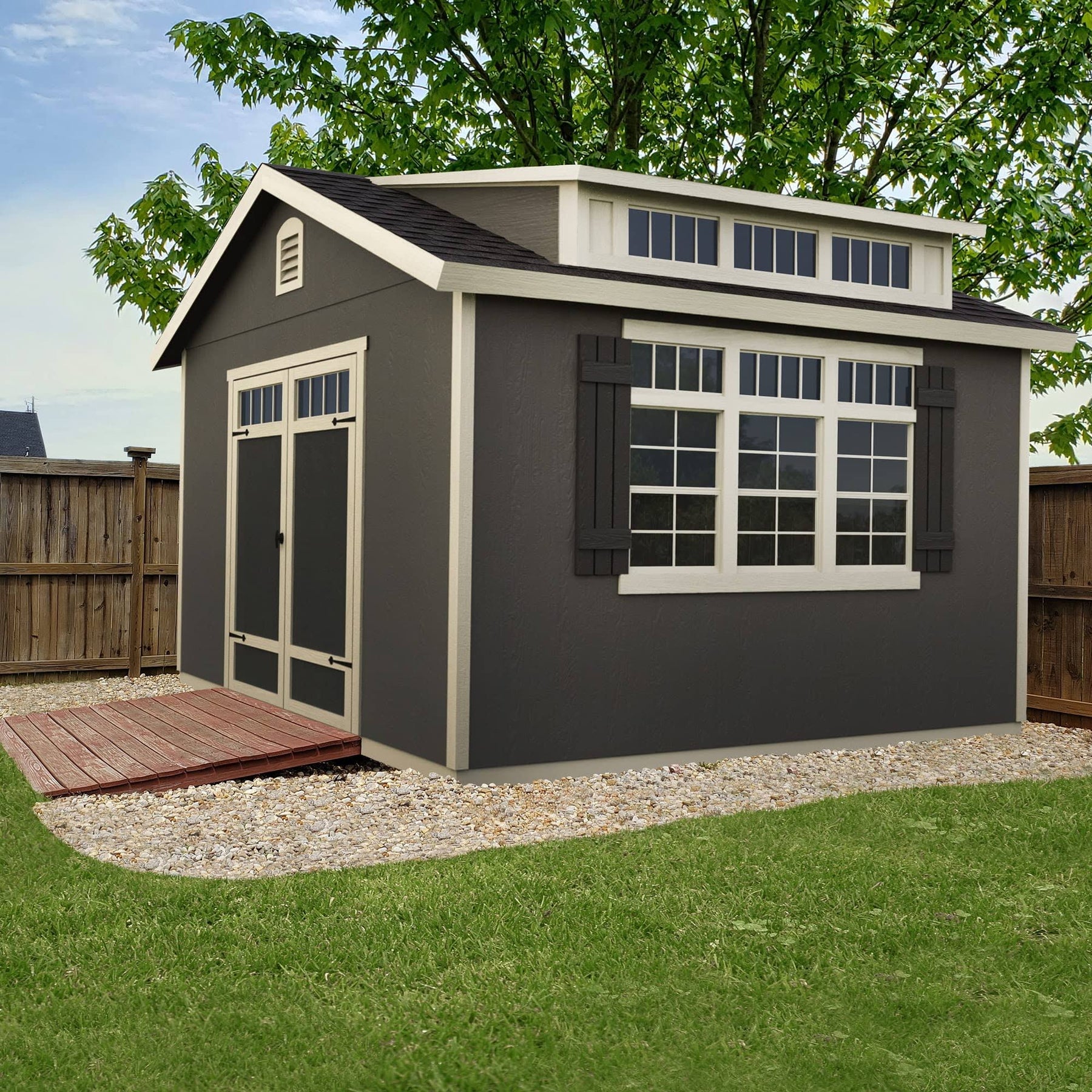 Windemere 10 ft. W x 12 ft. D Storage Shed - Product image 1