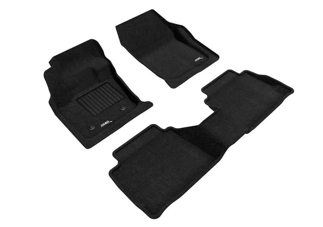 3D MAXpider L1FR06004709 - 13-16 Ford Fusion Elegant 1st 2nd Row - Floor Mat Set (Black)