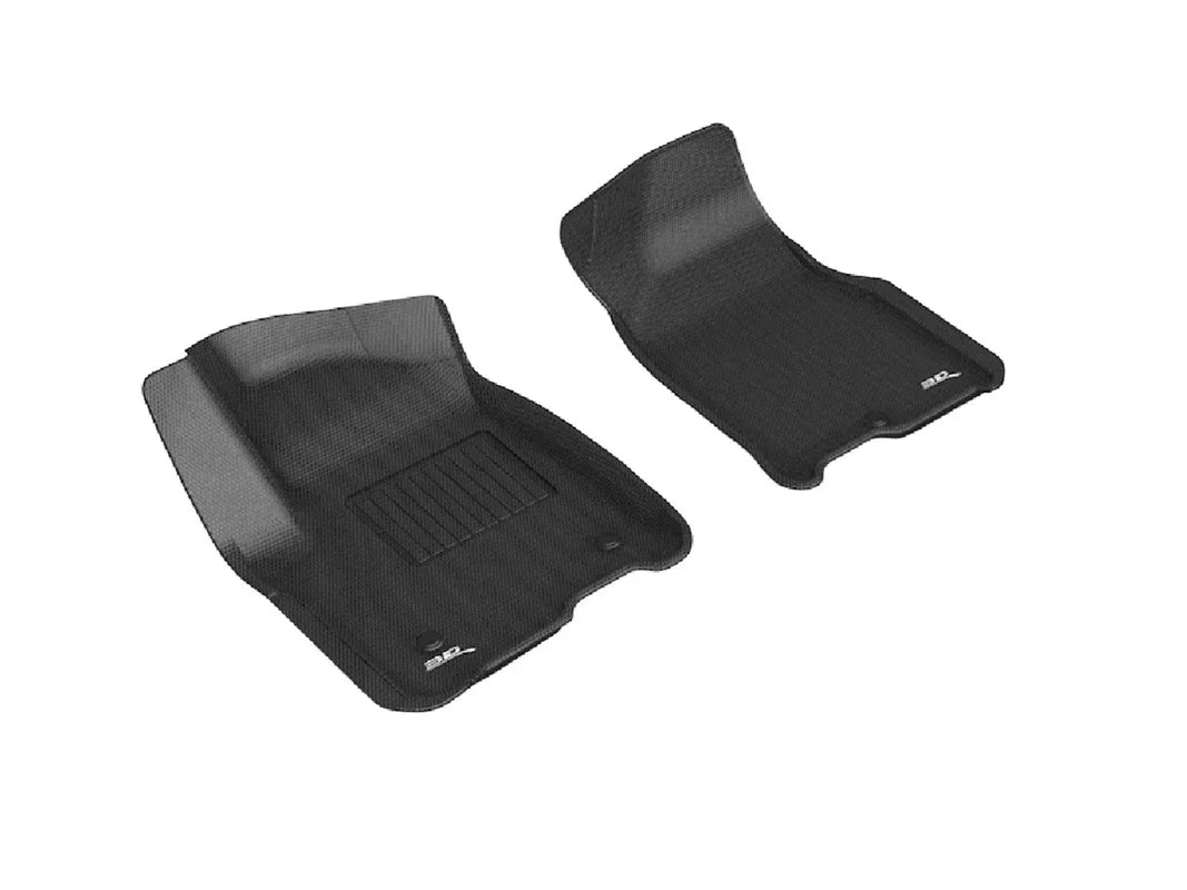 3D MAXpider L1GM02911509 - 2022 Chevrolet Tahoe / Suburban / GMC Yukon / Yukon Xl Kagu 1st Row Floormat - Black